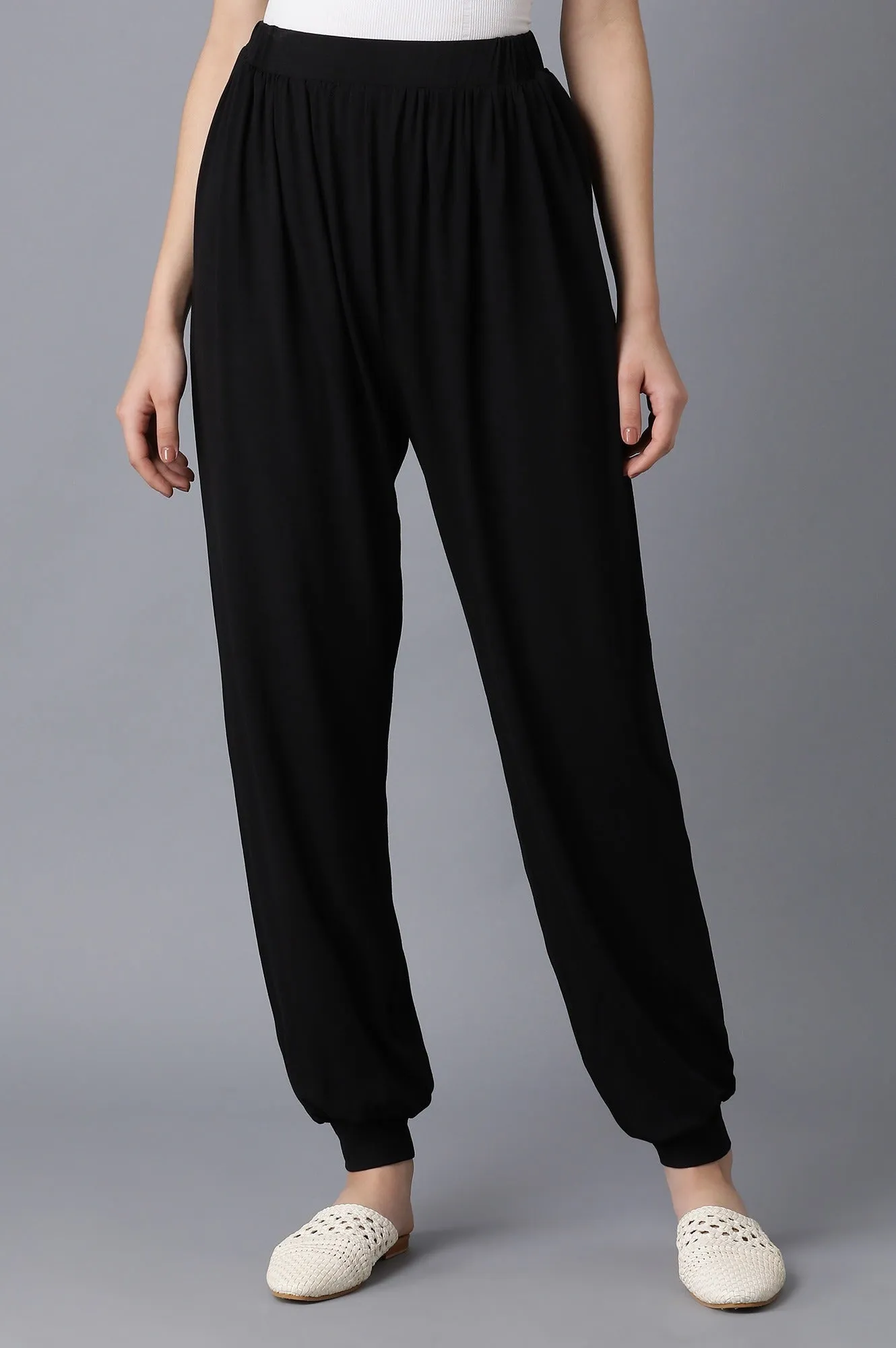 Black Harem Pants