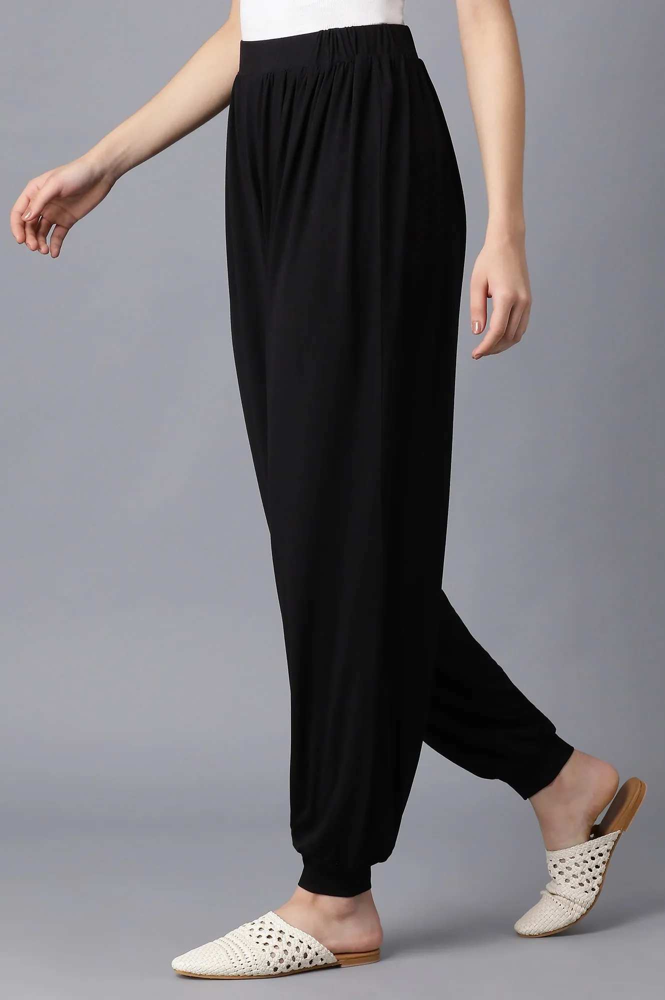 Black Harem Pants