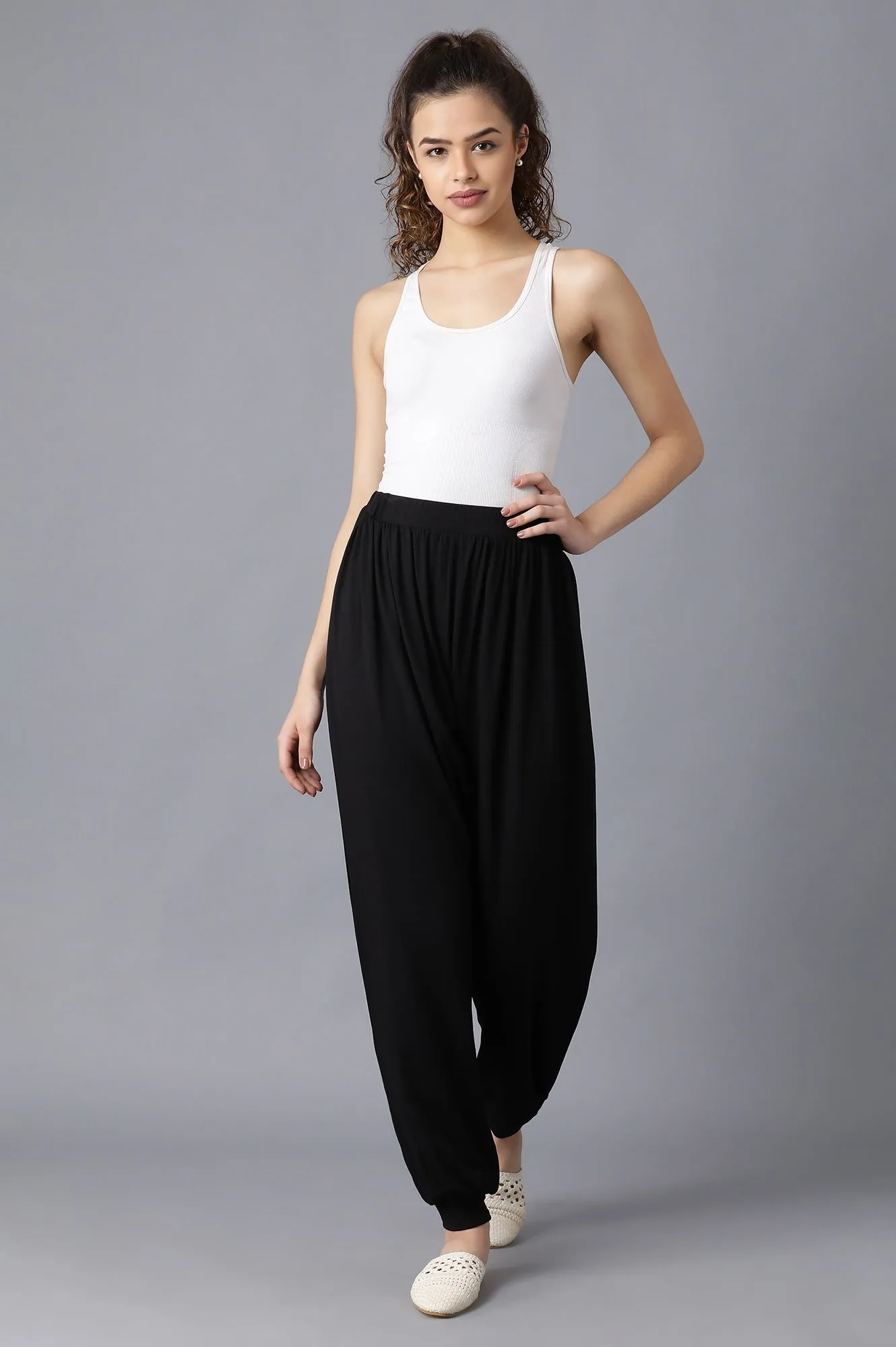 Black Harem Pants
