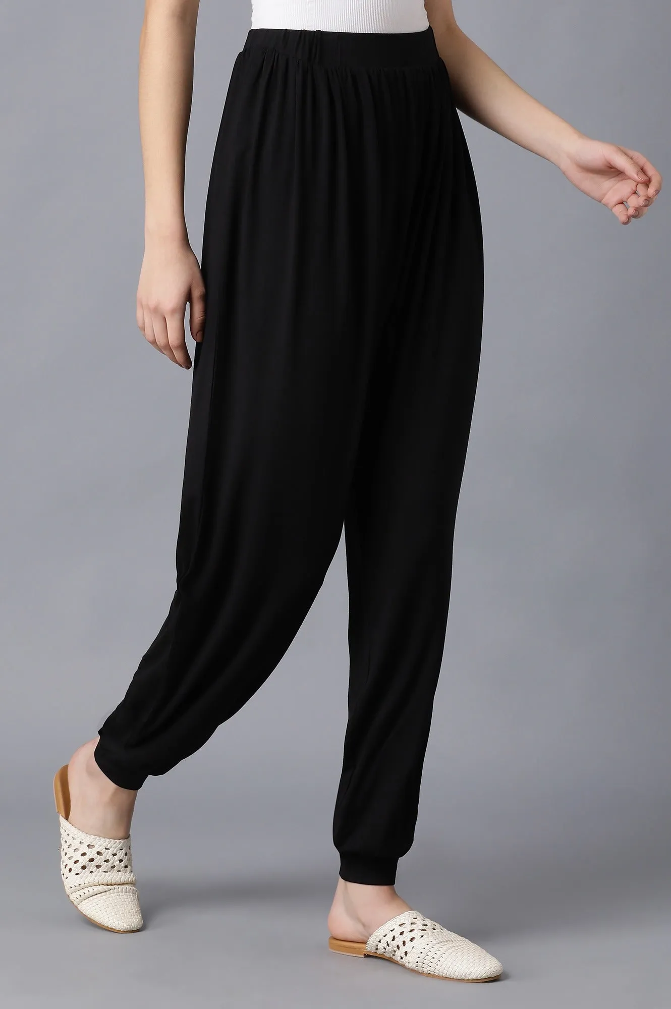 Black Harem Pants