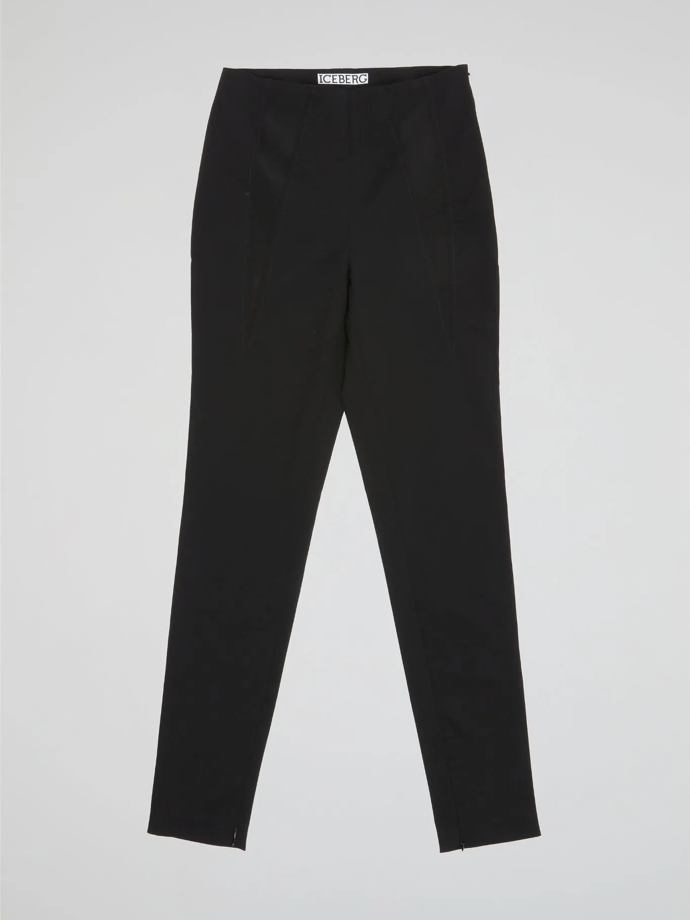 Black High Waist Trousers