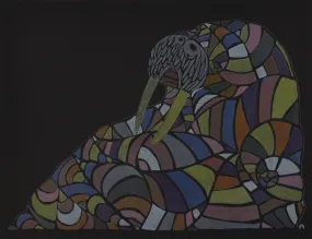Cozy Walrus, by Ningiukulu Teevee