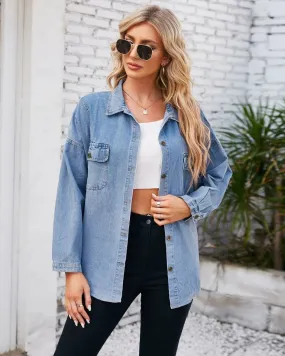 Della Denim Shacket