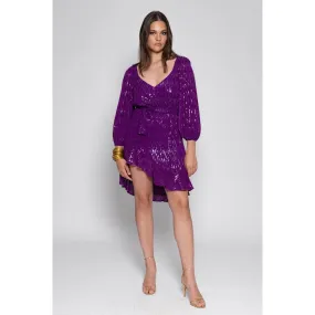 DOMI BARCELONA SHORT FLOUNCE DRESS