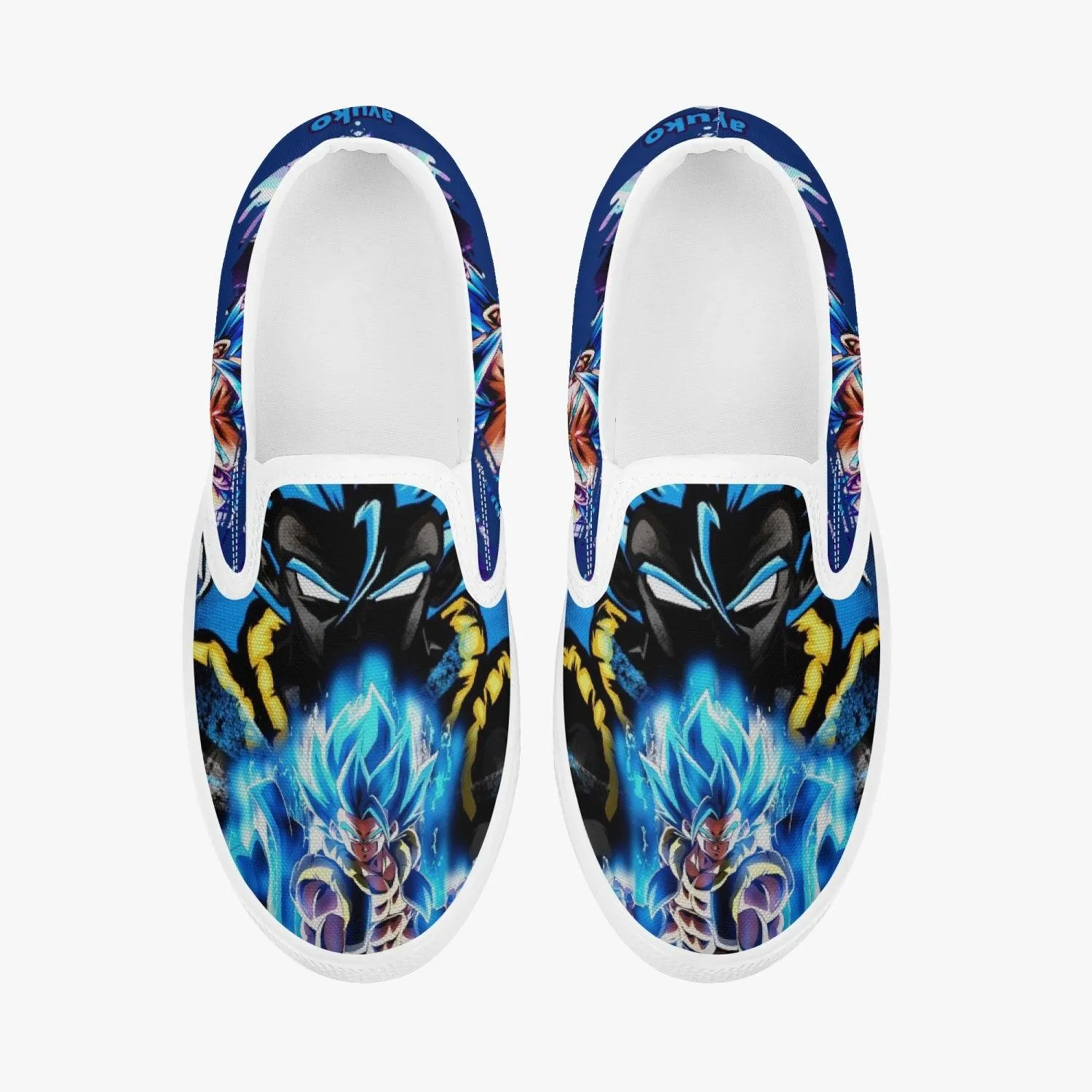 Dragonball Z Gogeta Kids Slipons Anime Shoes