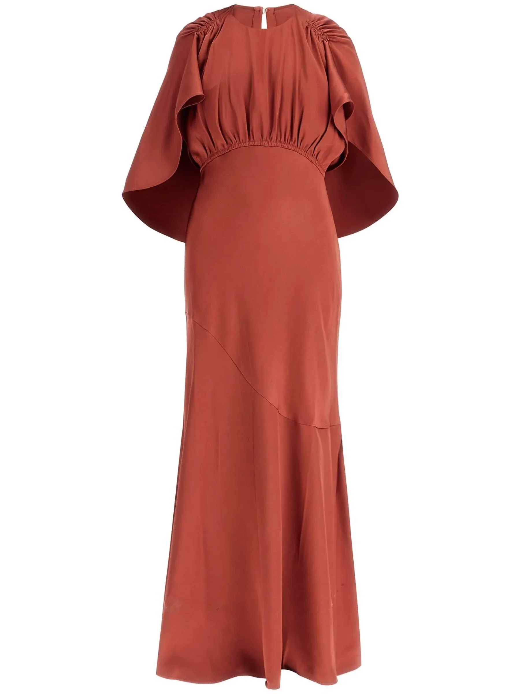 Eden Cape Sleeve Maxi Dress