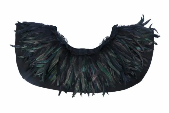 Gothic Raven's Feather Cape