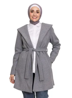 Gunmetal Feather Jacket