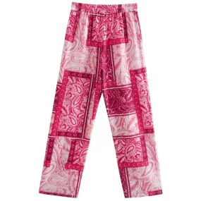 High Waist Cropped Pants
