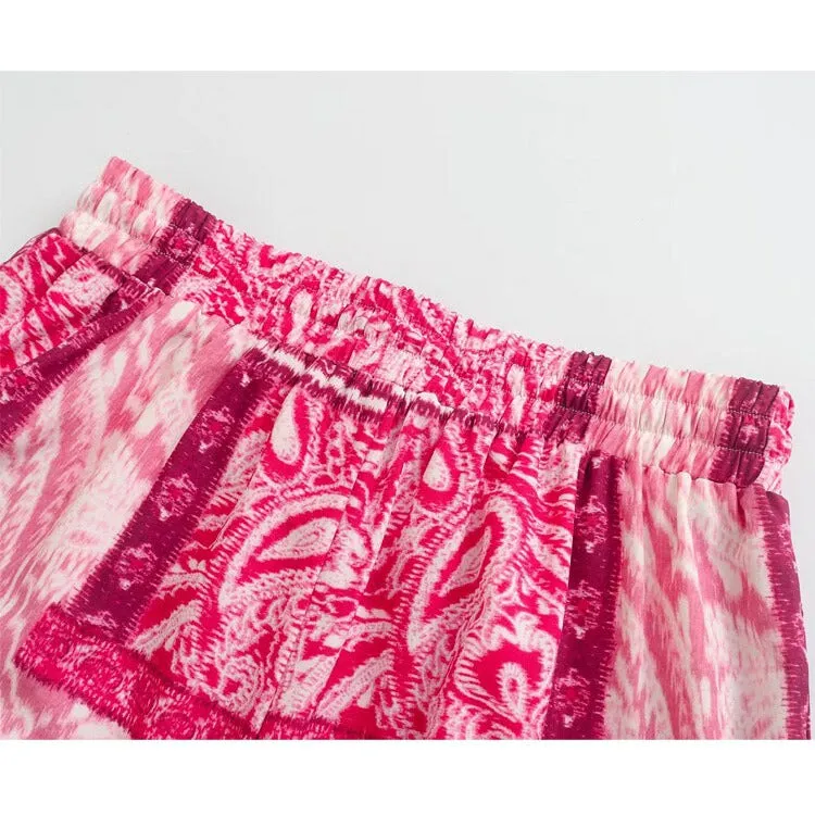 High Waist Cropped Pants