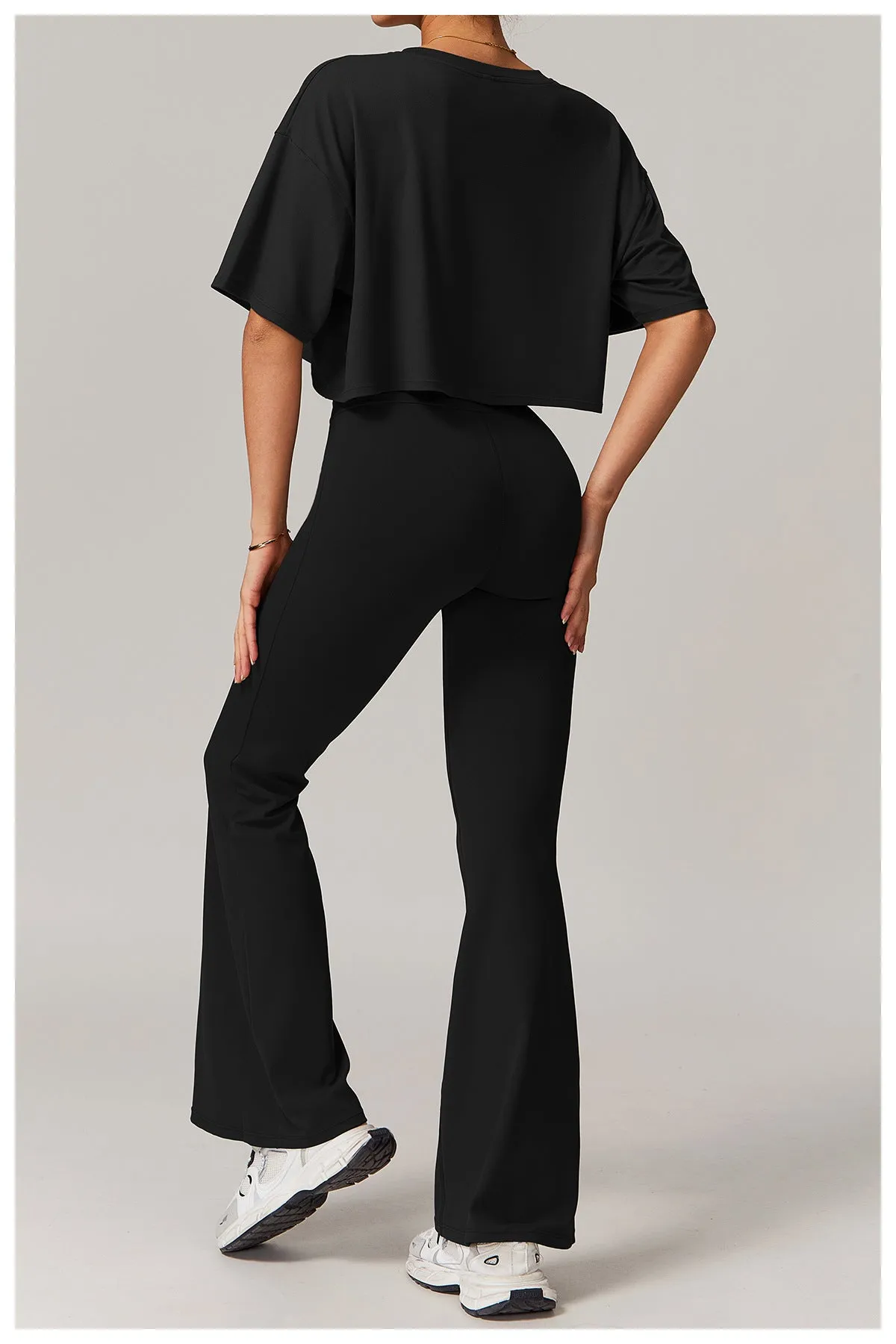 High-Waist Lift Flare Yoga Pants