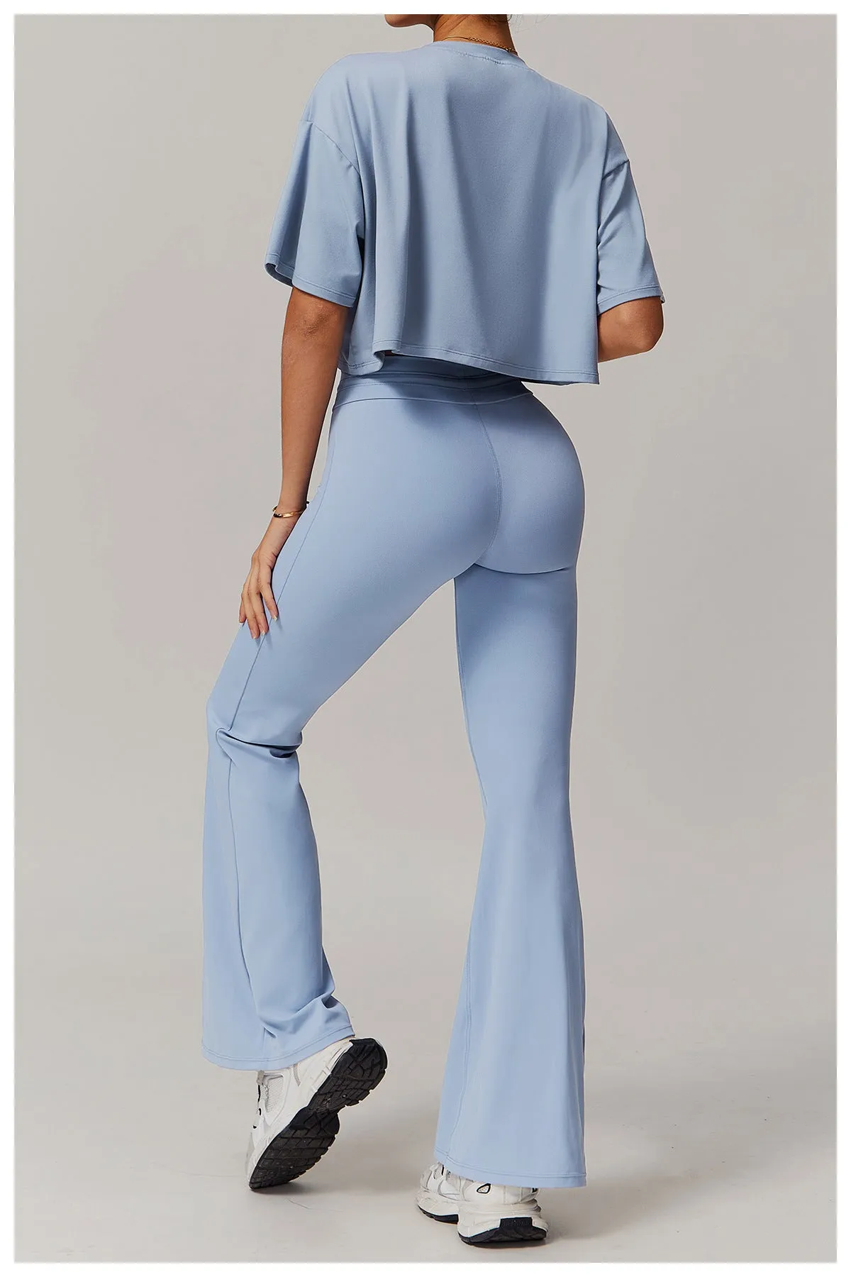 High-Waist Lift Flare Yoga Pants