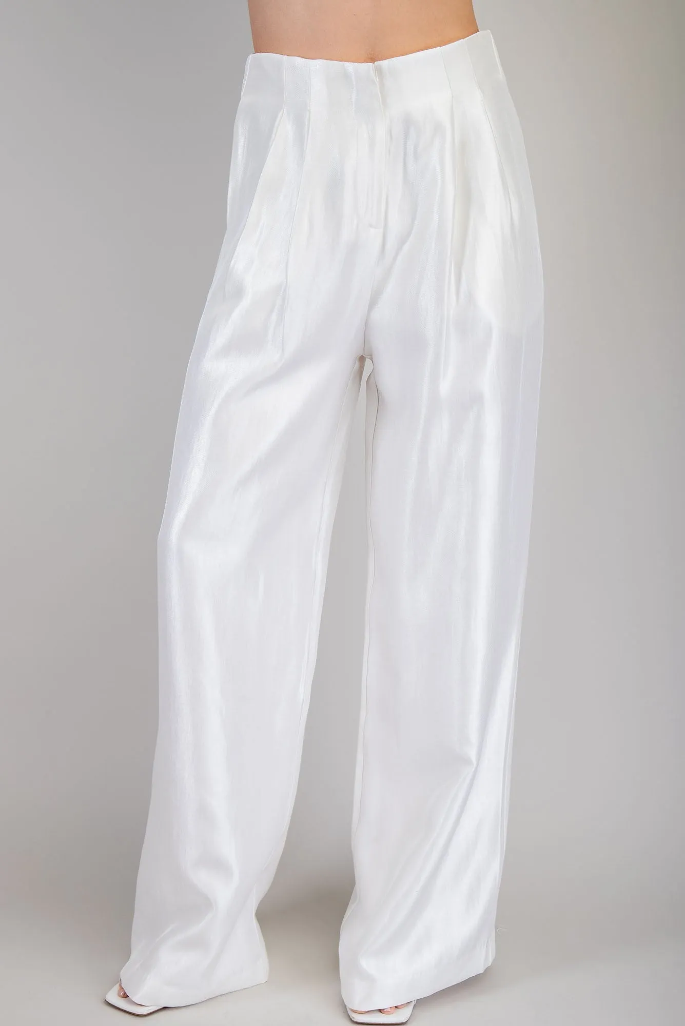 High Waist Wide Pants