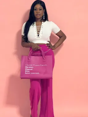 Imani Crop Top (White)