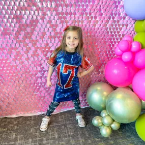 Kids 17 Sequin Jersey Dress