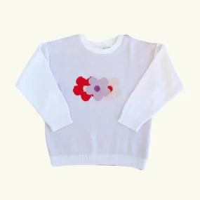 Knit Sweater, Power To The Flower
