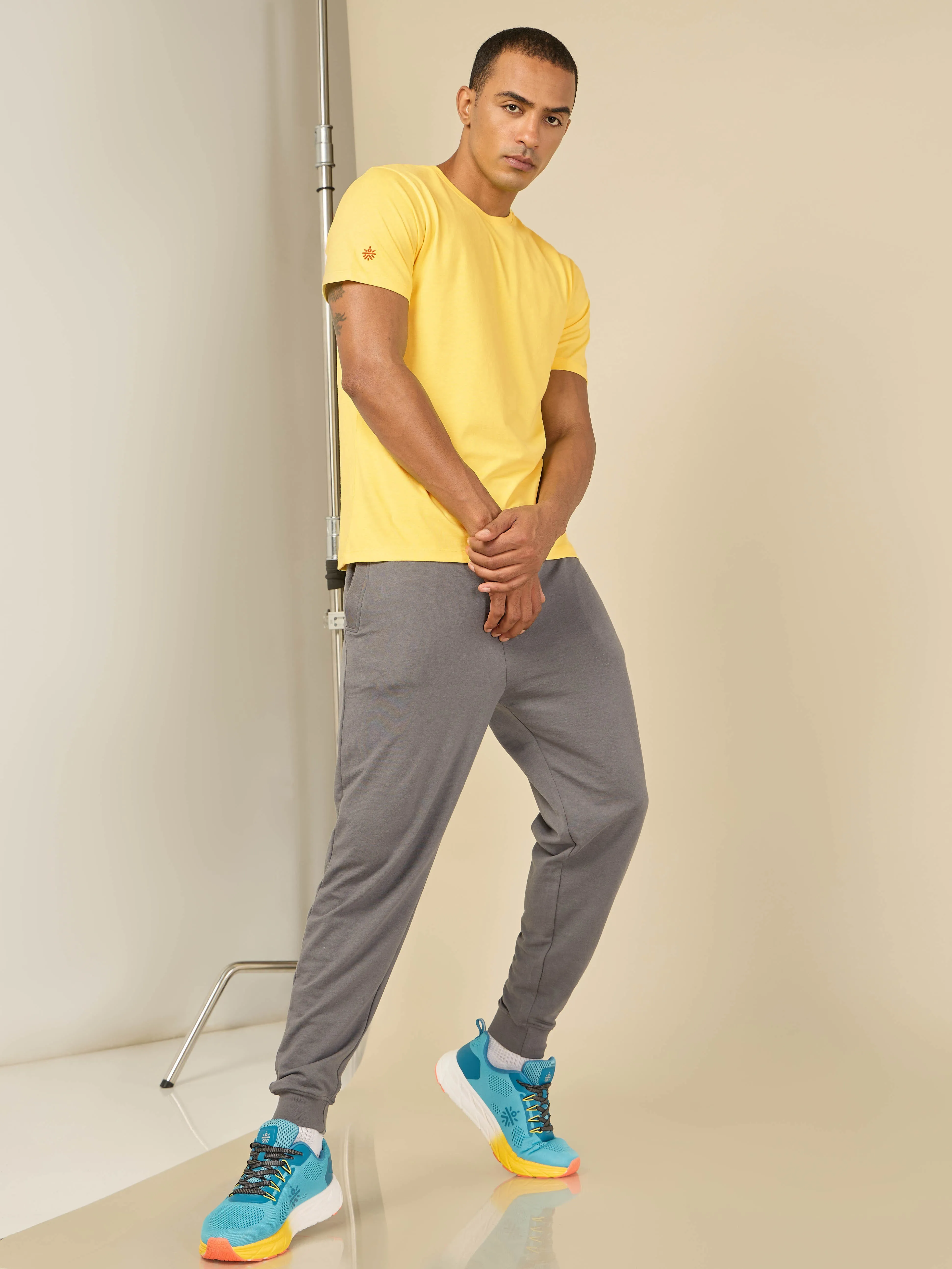 Men Grey Cult Leisure Joggers