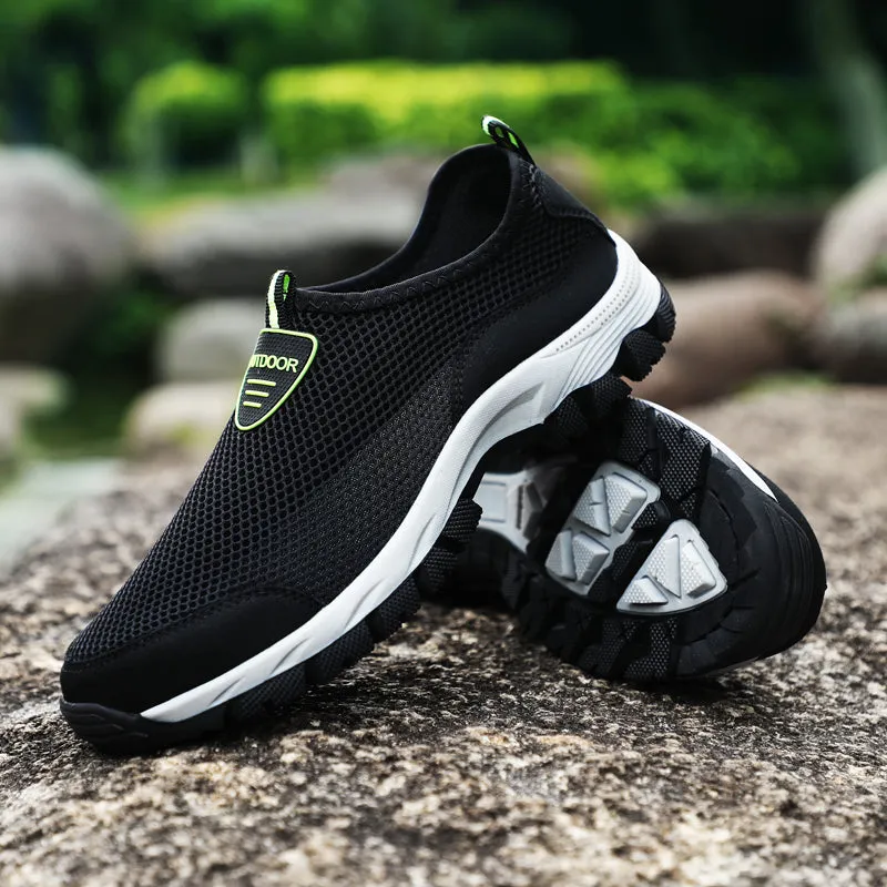 Men's Summer Casual Slip-Ons With Mesh