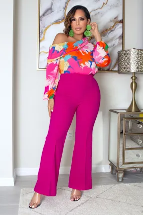 Paityn High Waist Office Pants