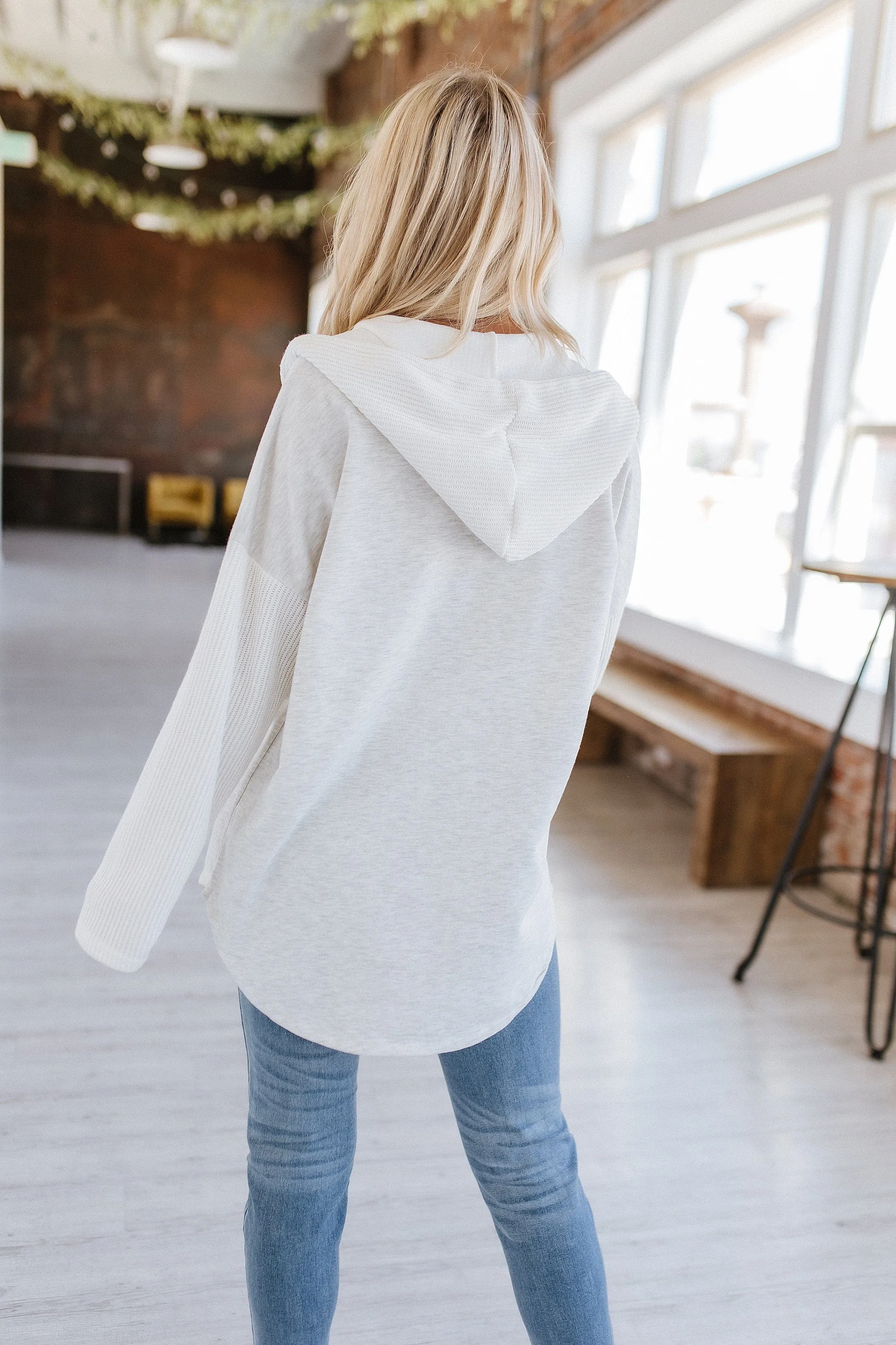 Rachel Hooded Sweater Shacket | DROP-SHIP