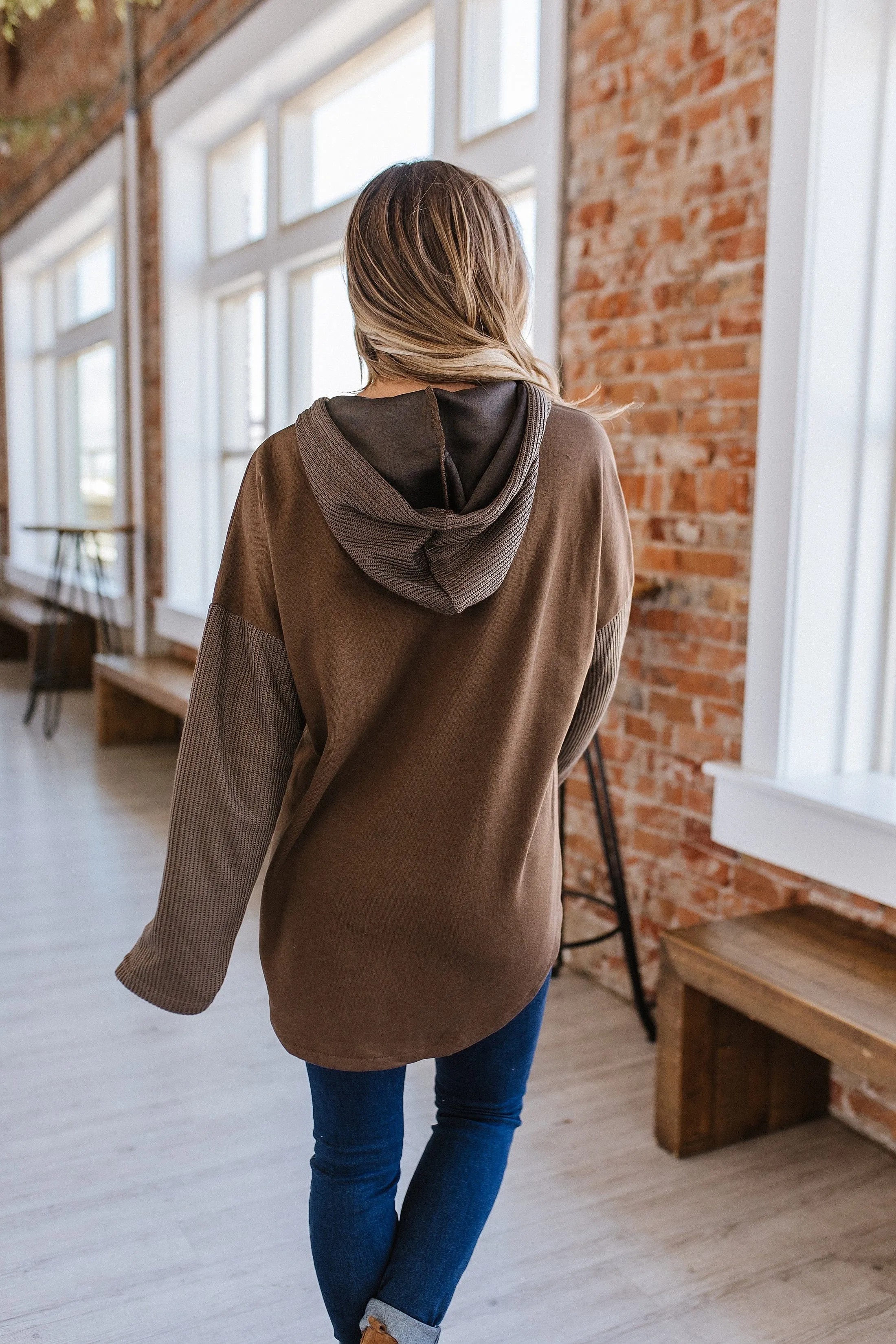 Rachel Hooded Sweater Shacket | DROP-SHIP