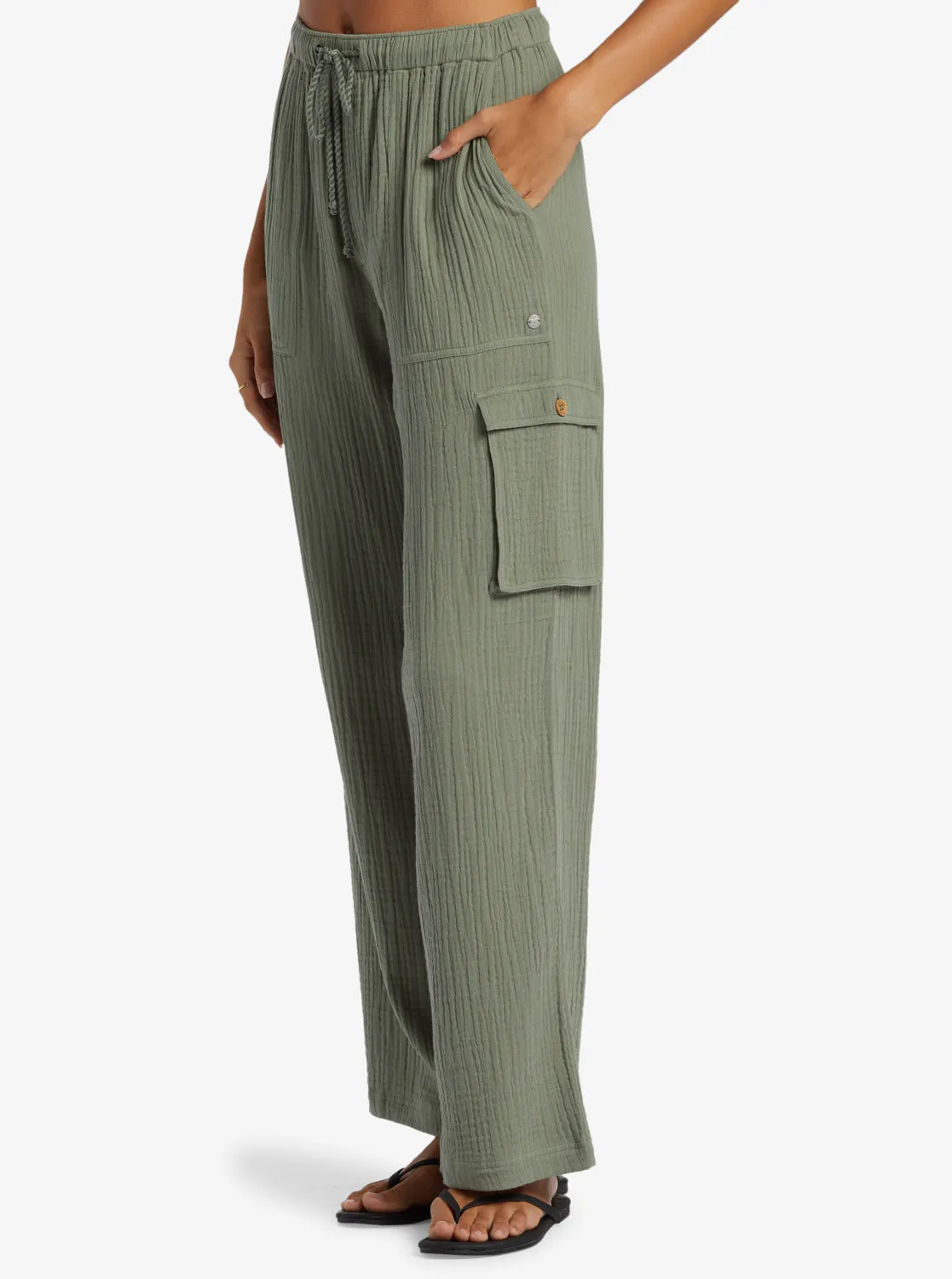 ROXY Precious High-Waist Cargo Pants