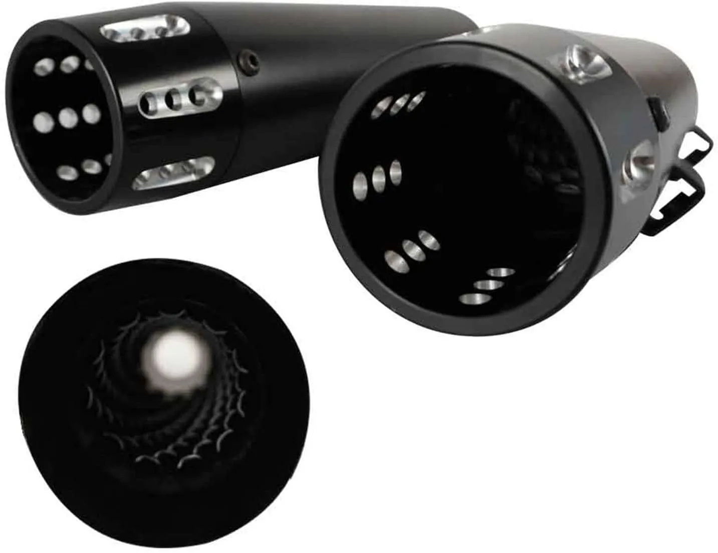 Sharkroad 3" Slip-on Mufflers Exhaust for Harley 2014-2022 Sportster XL 883/1200