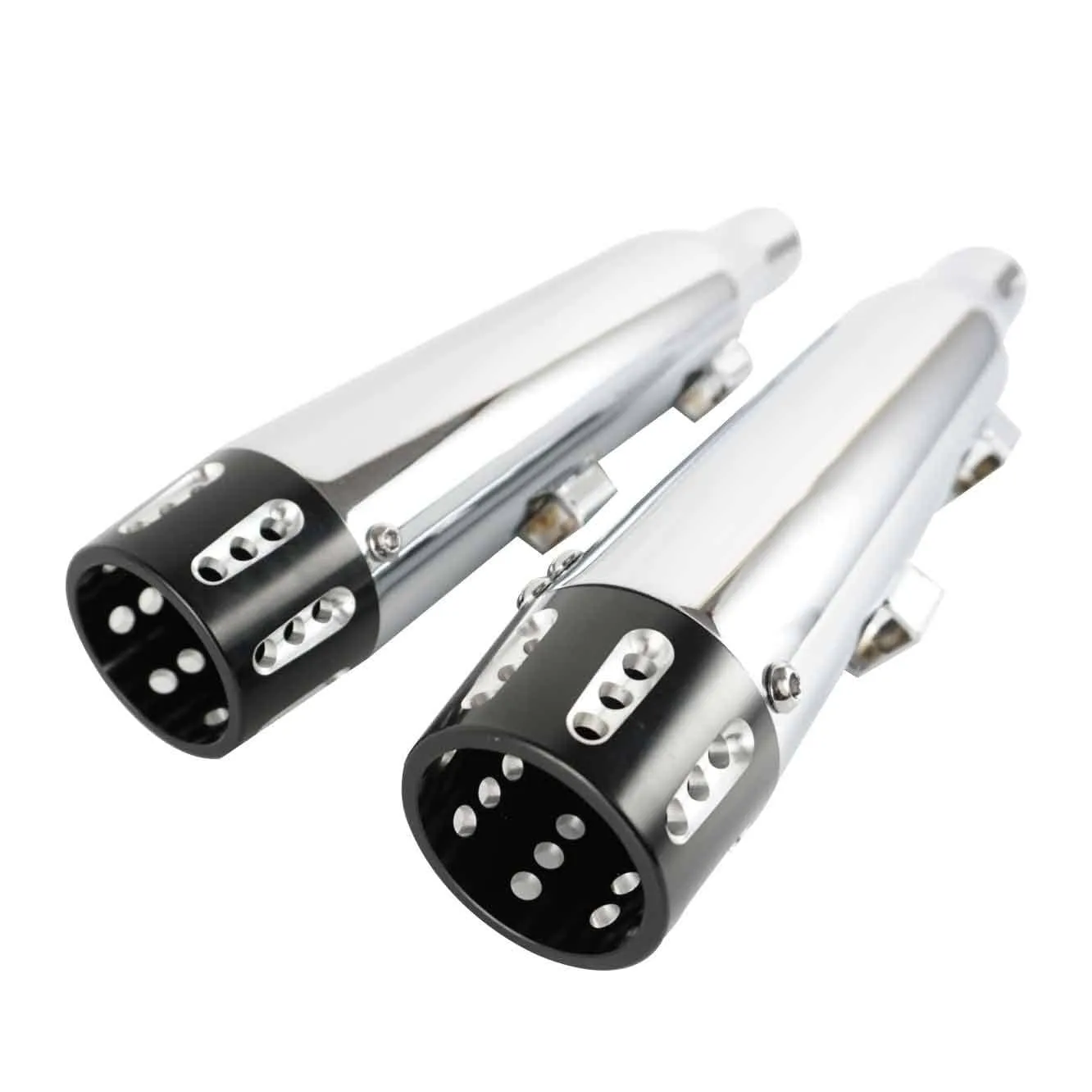 Sharkroad 3" Slip-on Mufflers Exhaust for Harley 2014-2022 Sportster XL 883/1200