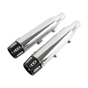 Sharkroad 3" Slip-on Mufflers Exhaust for Harley 2014-2022 Sportster XL 883/1200