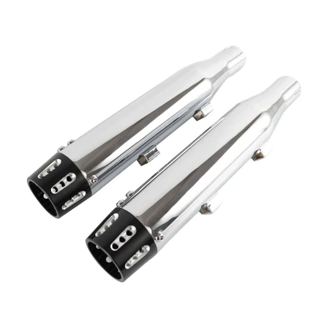 Sharkroad 3" Slip-on Mufflers Exhaust for Harley 2014-2022 Sportster XL 883/1200