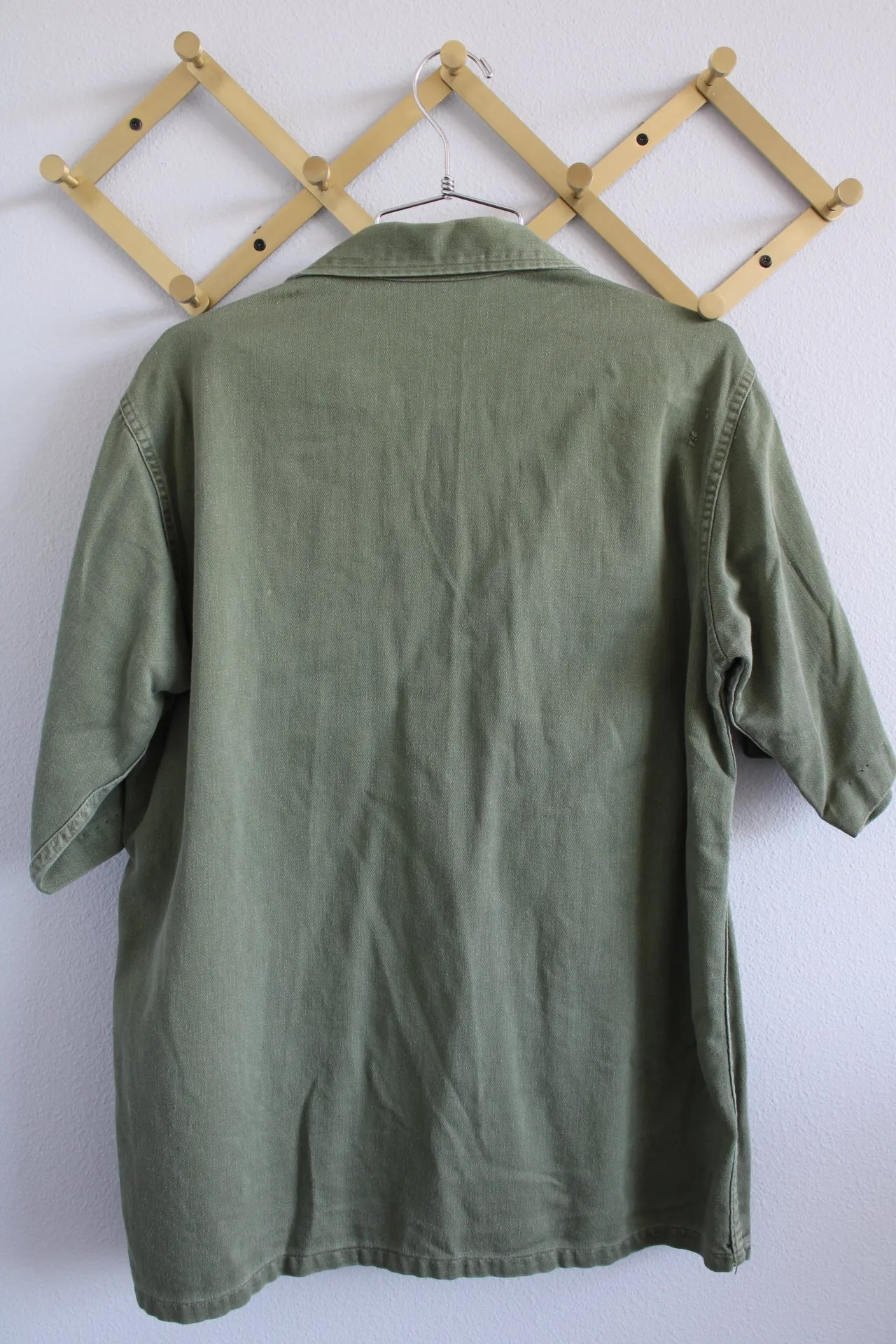 Short Sleeve Air Force Shacket