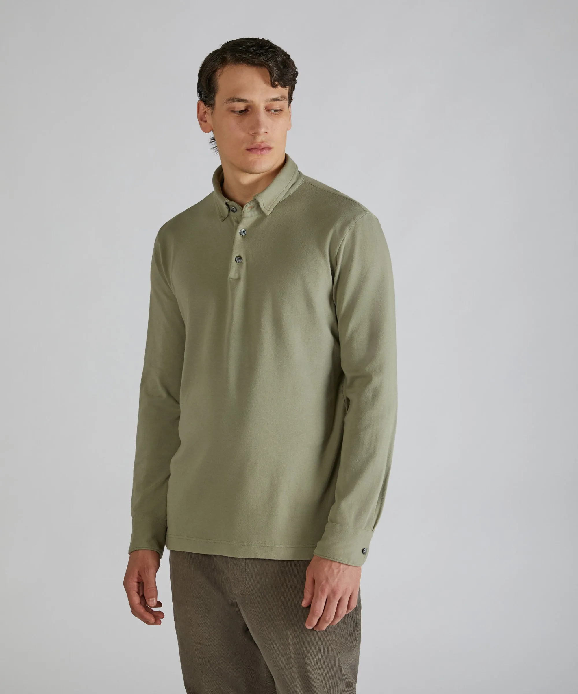 Slim-fit Interlock Polo Shirt