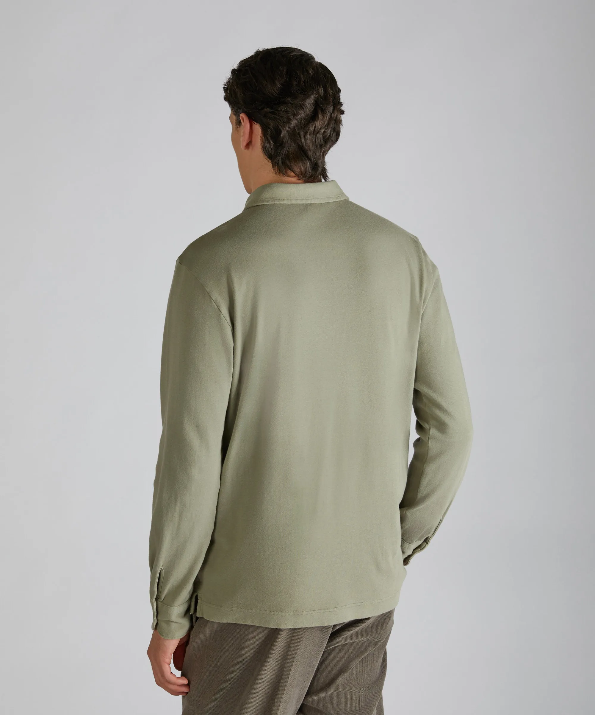 Slim-fit Interlock Polo Shirt
