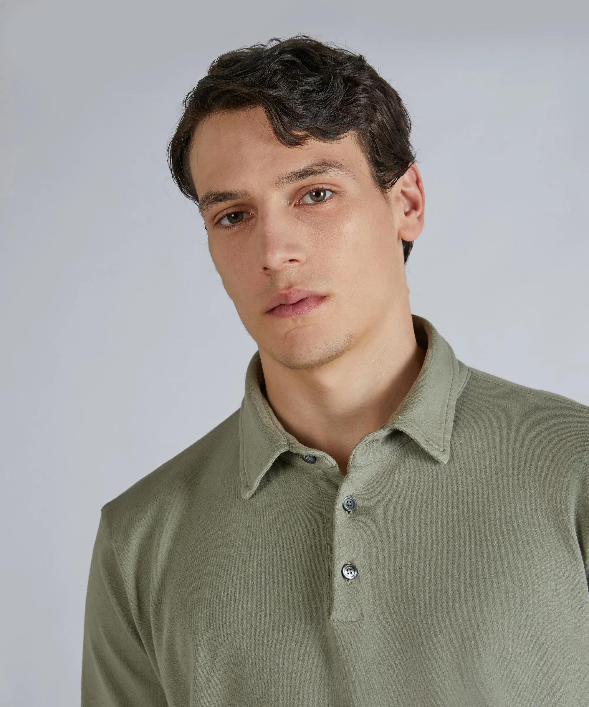 Slim-fit Interlock Polo Shirt