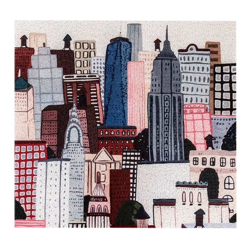 Urban Landscapes Non-slip Door Mat