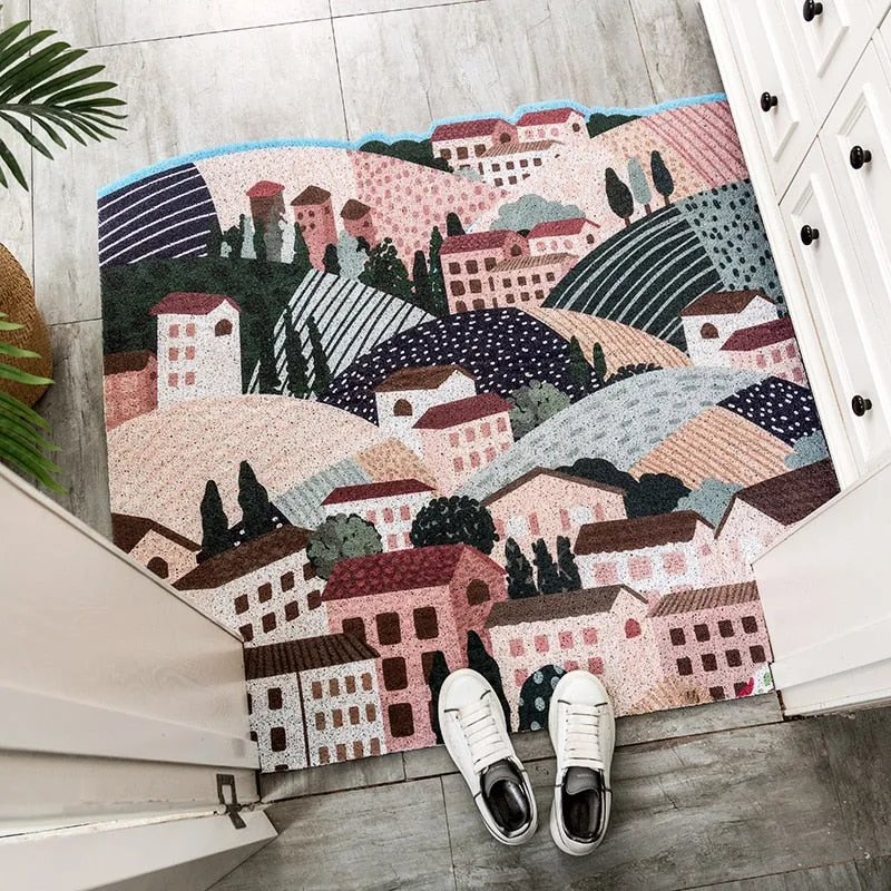Urban Landscapes Non-slip Door Mat