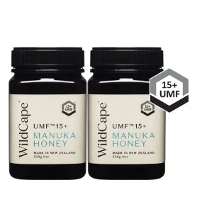 WildCape Manuka UMF 15 500g - Bundle of 2