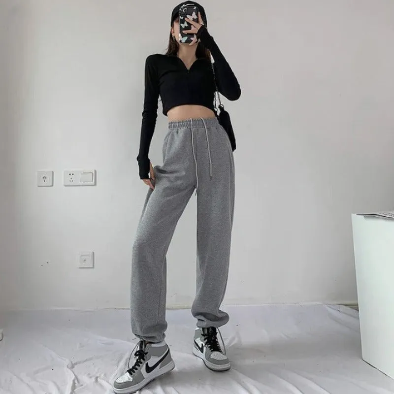Women's High Waist Casual Joggers