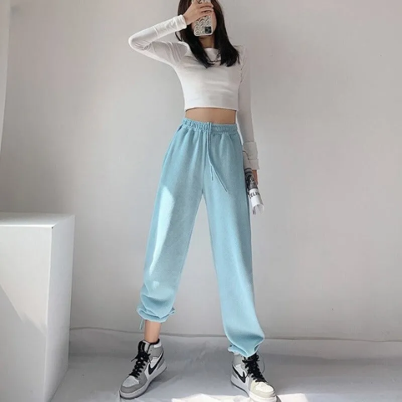 Women's High Waist Casual Joggers